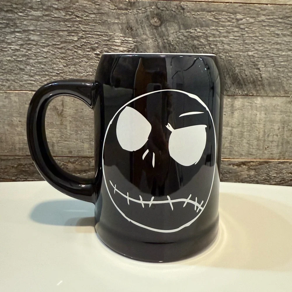 Disney Tim Burton Nightmare Before XMas Jack Skellington Coffee Tea 22oz Mug New